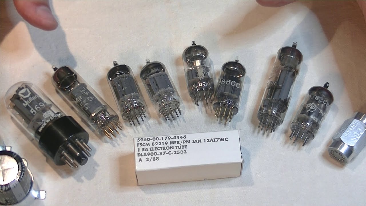 Tube Lab #13   How to Identify Mullard & Philips Tubes