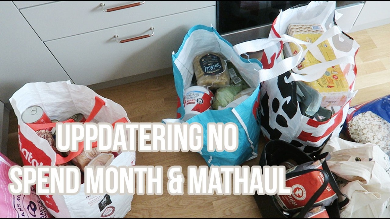 STORHANDLING OCH UPPDATERING NO SPEND MONTH / VLOGG