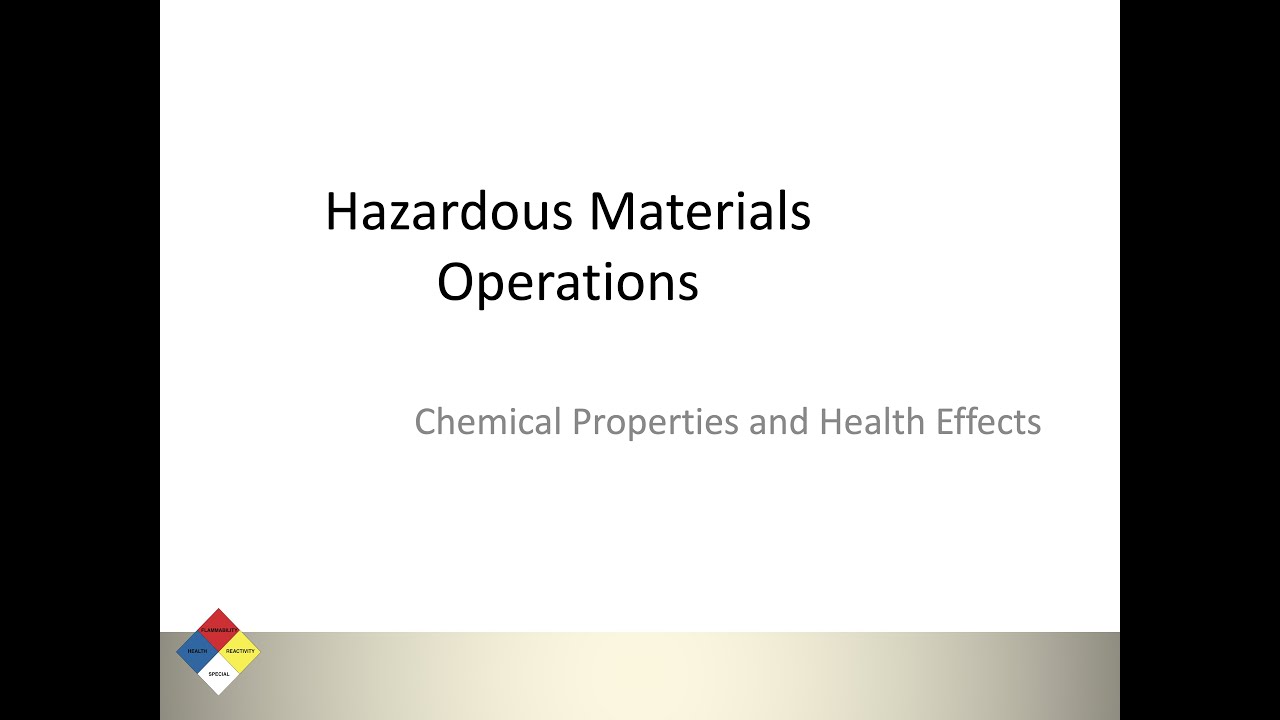 Hazmat Ops Lesson 3