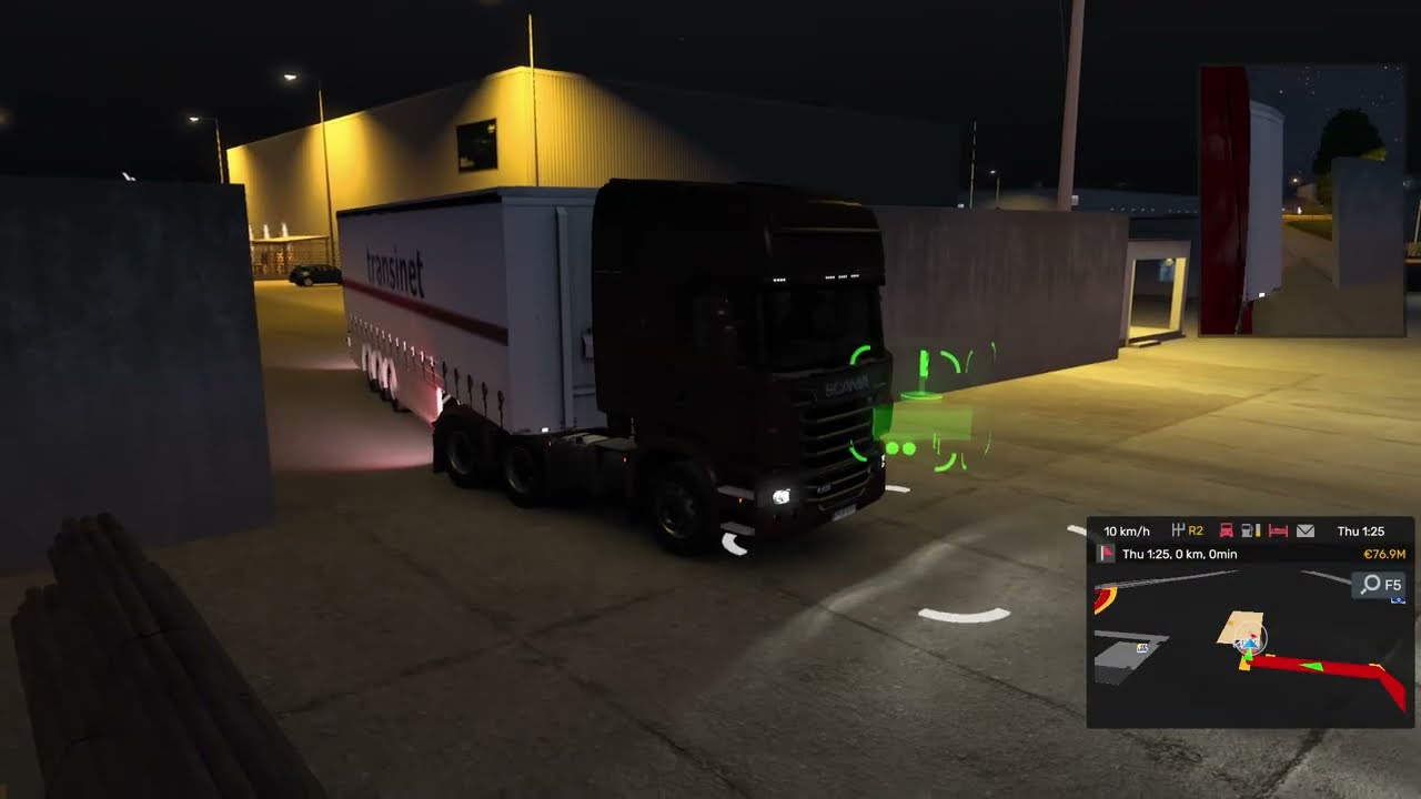 Driving  Damaged Scania Truck In Euro Truck Simulator 2|Truck Driving With Load Fragile Glass|#ets2