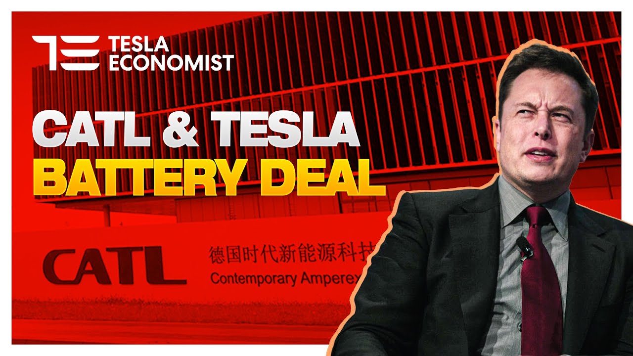 Tesla & CATL LFP Battery Deal in China