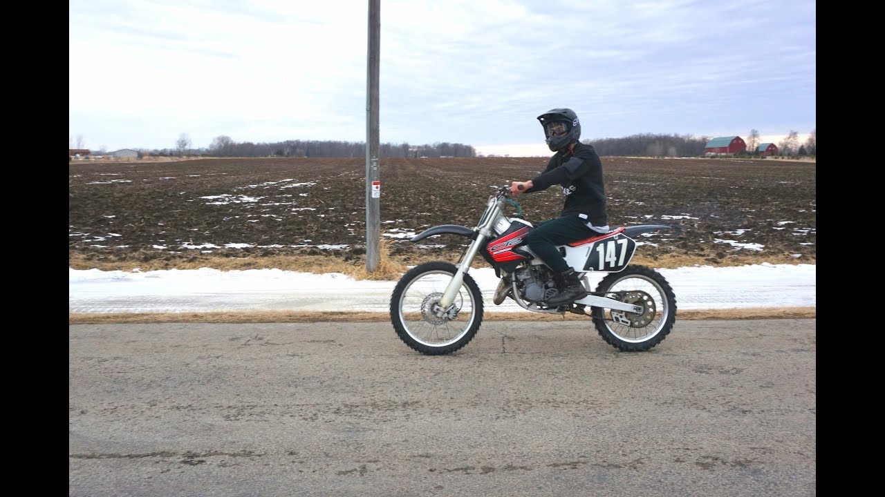 Crazy  Good Deal On New 1999 Honda Cr 125!!!