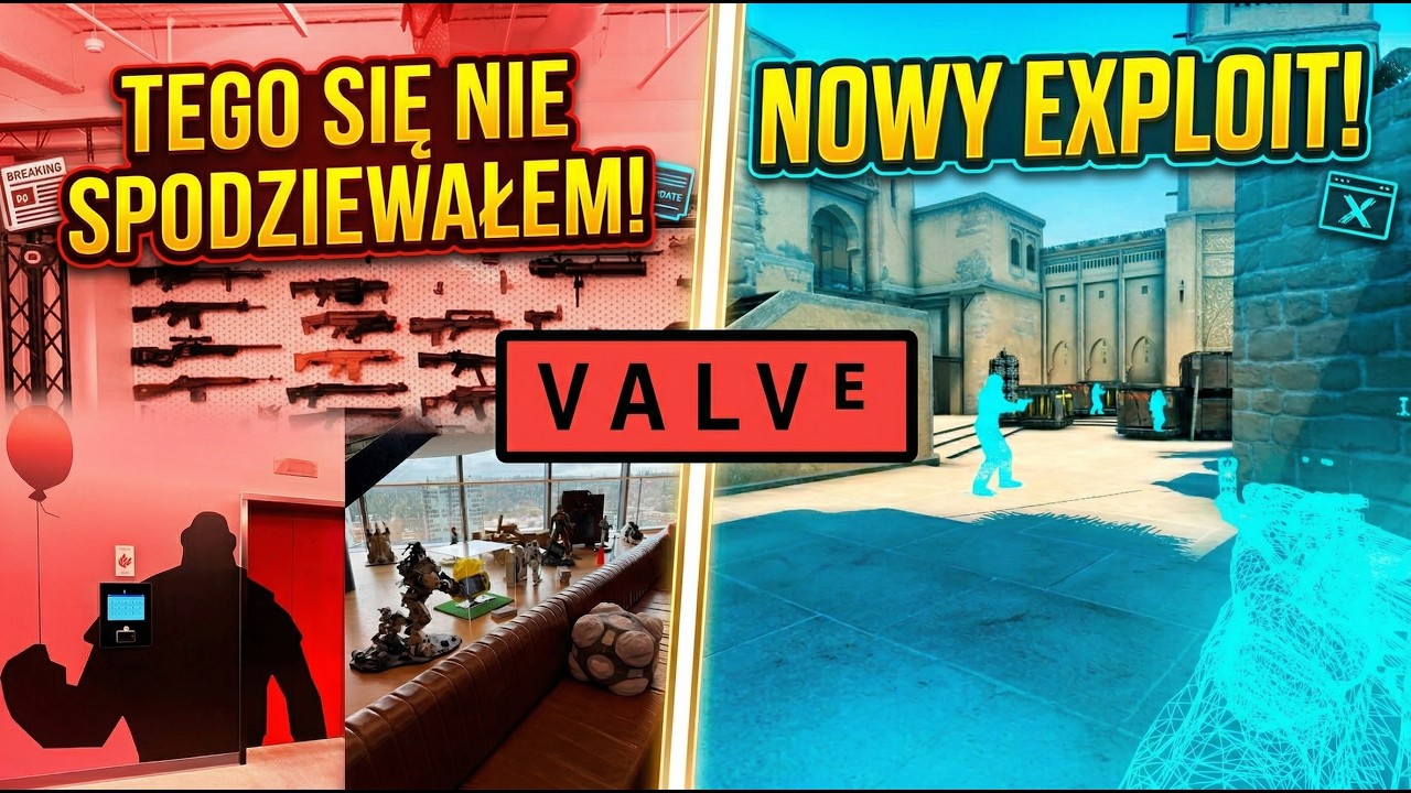 ZASKOCZENIE W SIEDZIBIE VALVE i NOWY EXPLOIT NA WH w CS2!