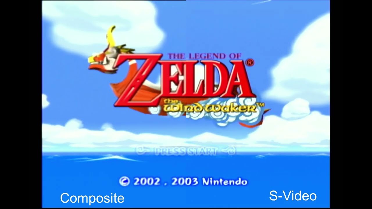 GameCube composite vs. S-video