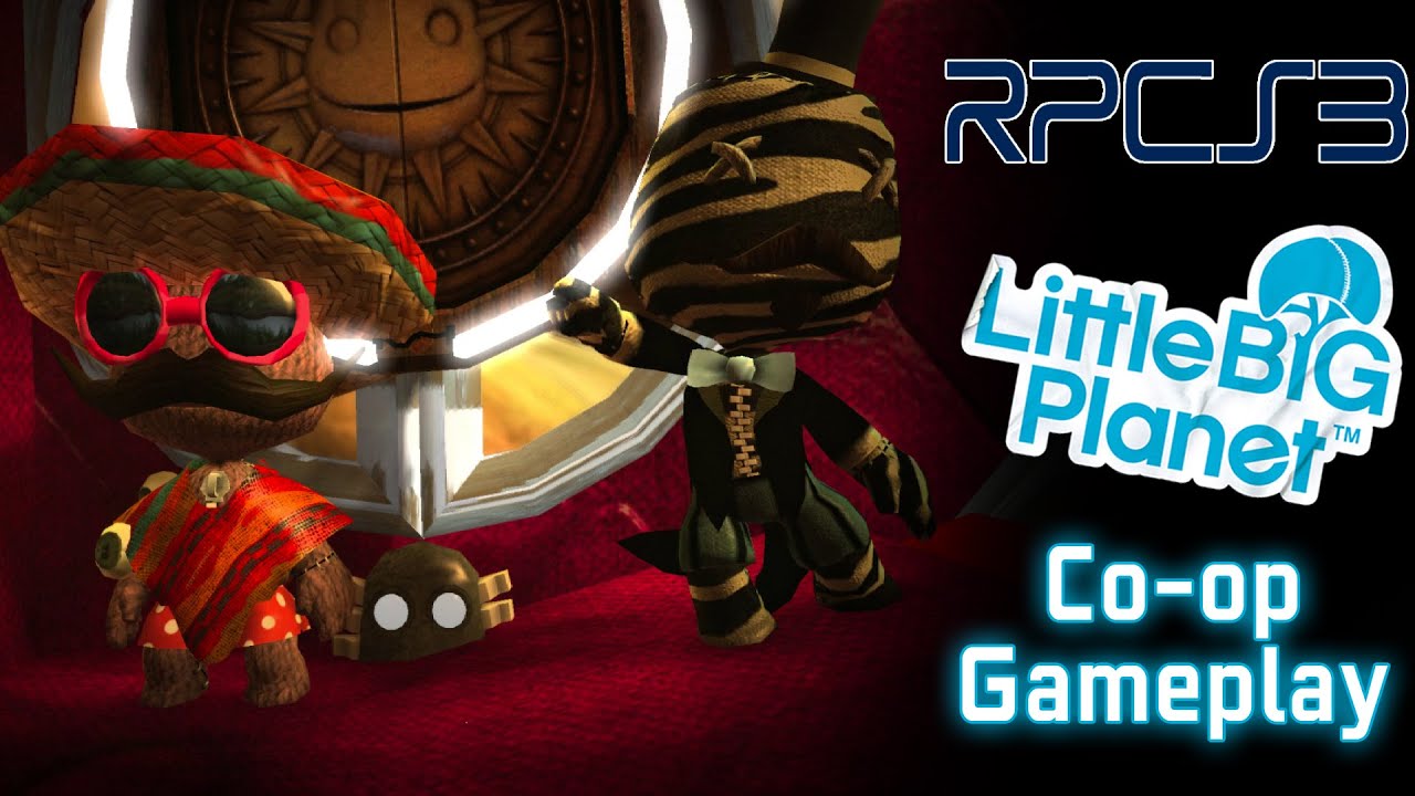 LittleBigPlanet - Co-op Gameplay | RPCS3 0.0.11 (1080p HD)