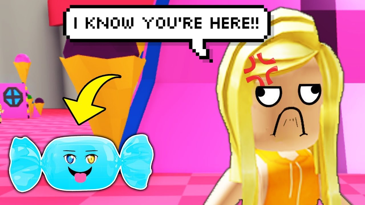 HIDING AS CANDY IN ROBLOX HIDE AND SEEK! Best Hide And Seek Game!