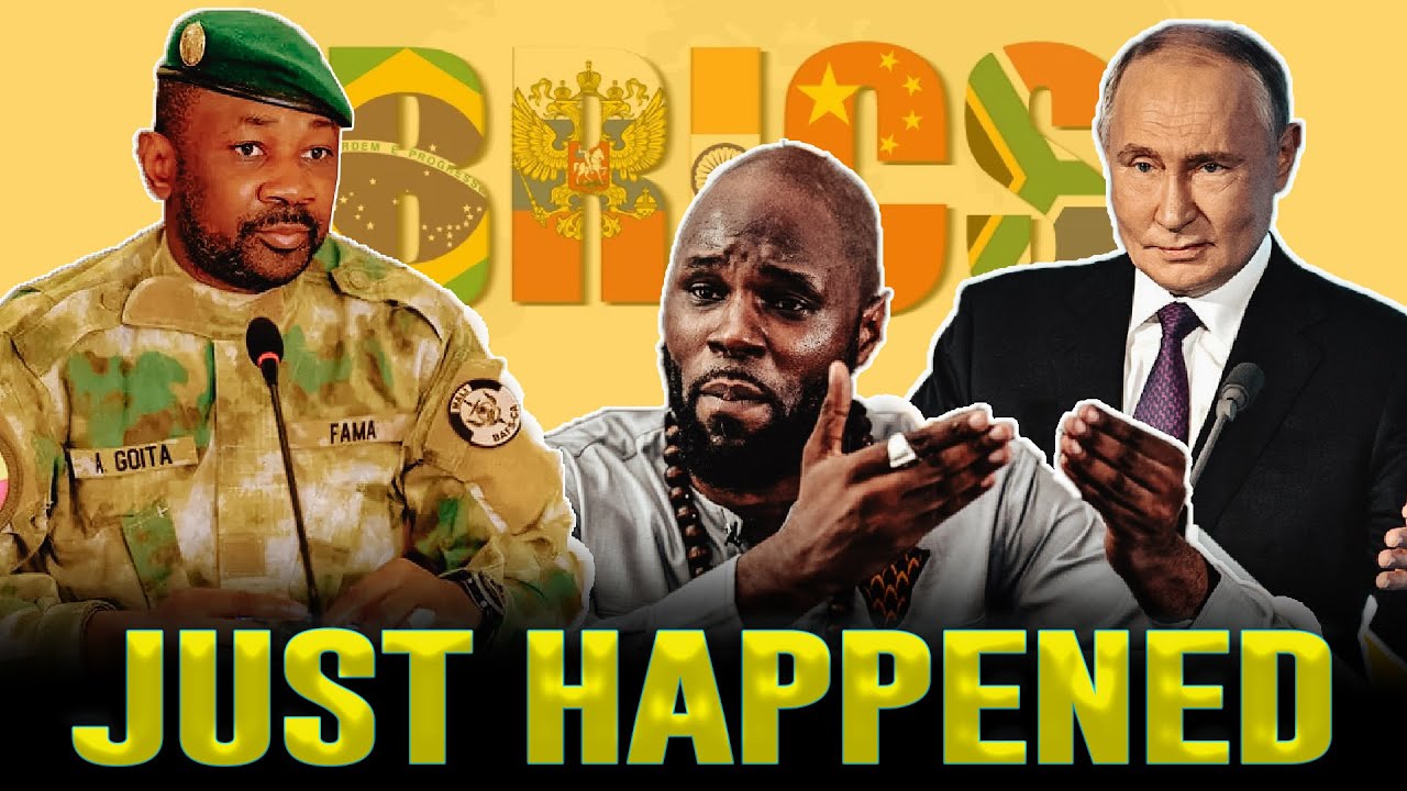 Mali's Junta Put Himself To Top Army Rank, Kemi Seba Arrested In France, BRICS One Currency.