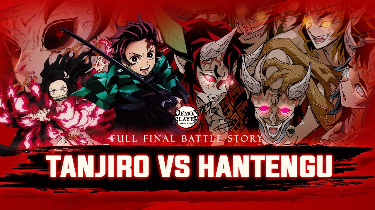 KAMADO TANJIRO VS HANTENGU EPIC BATTLE PART 1 | Review Demon Slayer 106 s/d 115