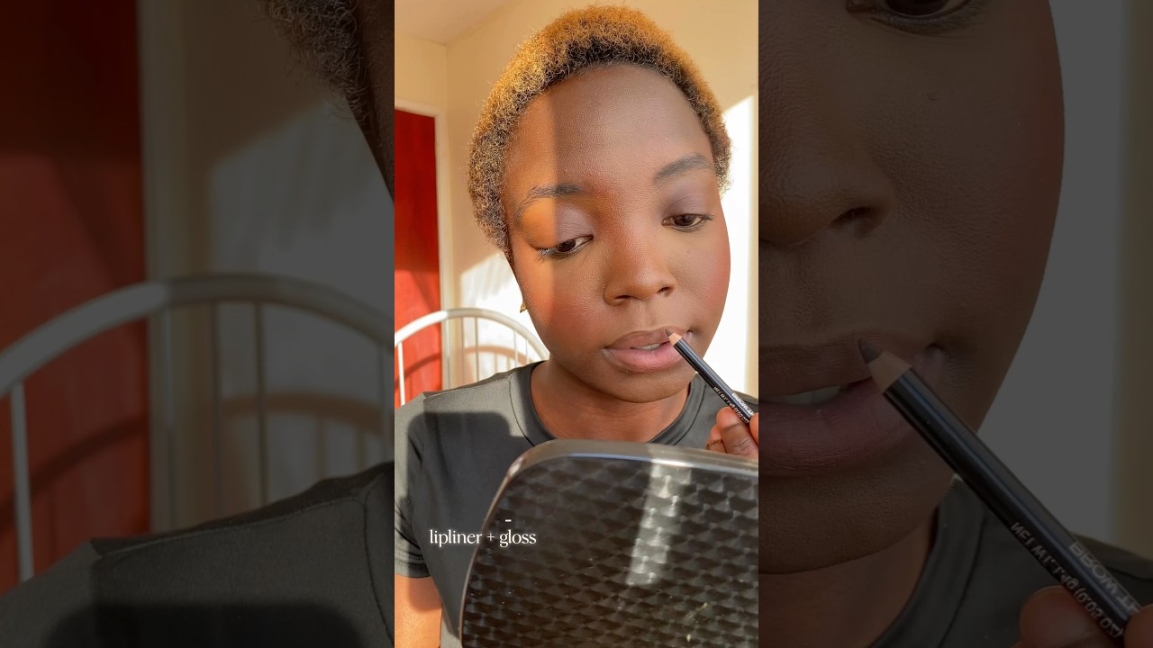 no foundation make up look✨                    [beginnertopro: 02] #blackgirlmakeup #beautycreator