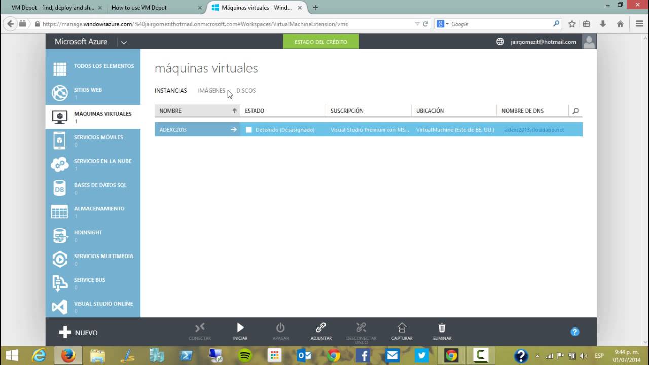VM Depot - Plantillas de maquinas virtuales Linux para Microsoft Azure