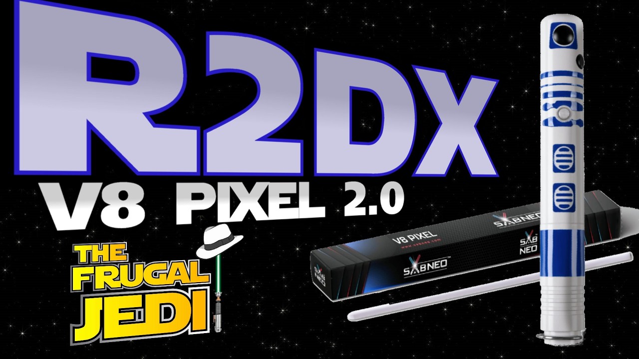 Световой меч R2DX V8 PIXEL 2.0 | SABNEO | Распаковка и обзор