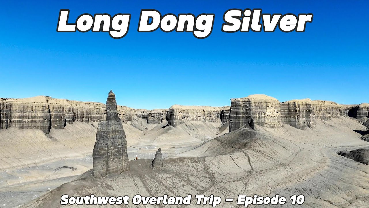 Long Dong Silver Hike & Moonscape Overlook - Hanksville, Utah || Southwest Overland Trip Episode 10