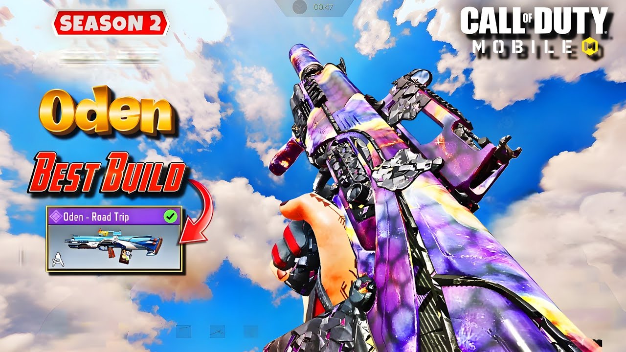 #1 ODEN Build in COD Mobile Season 2 | ODEN Is Completely BROKEN in COD Mobile | Call of Duty Mobile