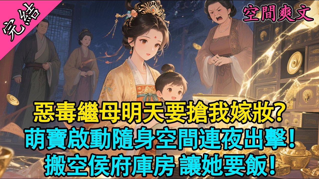 【一口氣聽完】惡毒繼母逼上絕路？5歲兒子覺醒仙家空間，一夜搬空整座侯府！🔥 | 逆襲復仇大爽文 |#有聲書 #爽文 #小說 #萌娃 #大女主 #原創