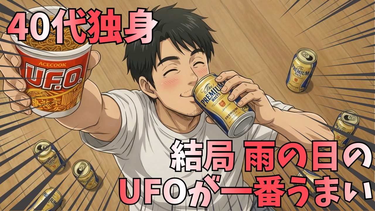 【食テロ】雨の日のカップ焼きそばで飲むのが異常にうまい理由