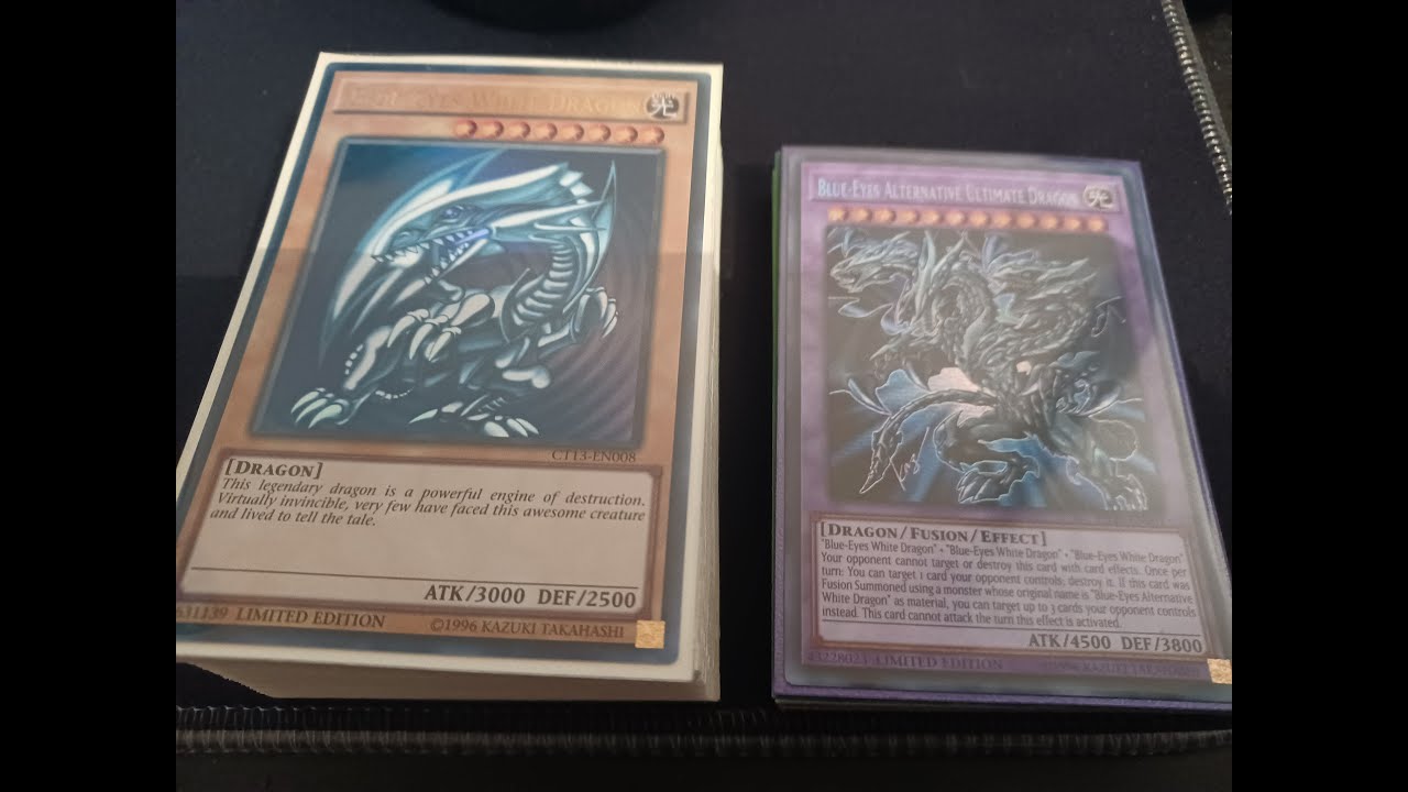 YUGIOH Blue-Eyes White Dragon Deck Profile April 2022