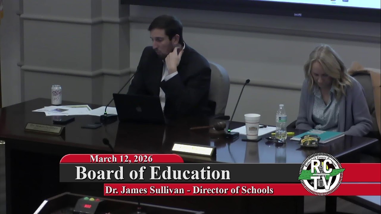 Board of Education Meeting - March 12, 2026
