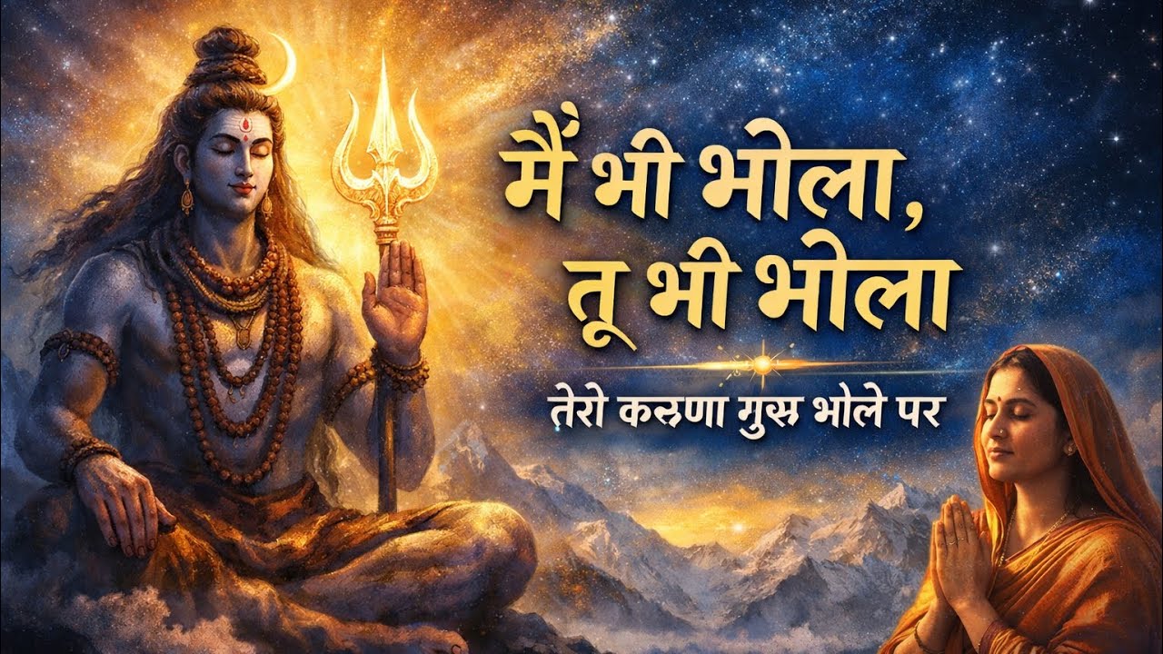 मैं भी भोला तू भी भोला, भोला ना संसार।। 🙏🙏 तेरी महिमा अपरम्पार।।🙏🙏