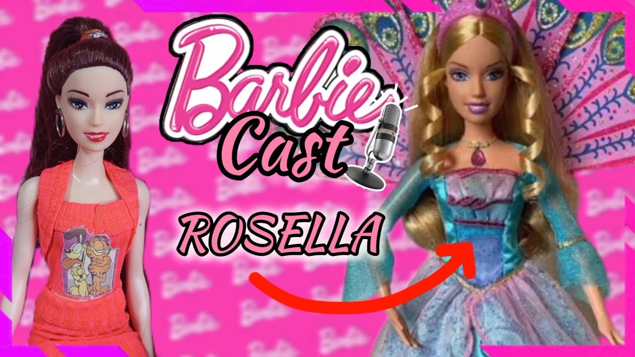 BARBIECAST O PODCAST DA BARBIE - CONVIDADA ROSELLA /A PRINCESA DA ILHA