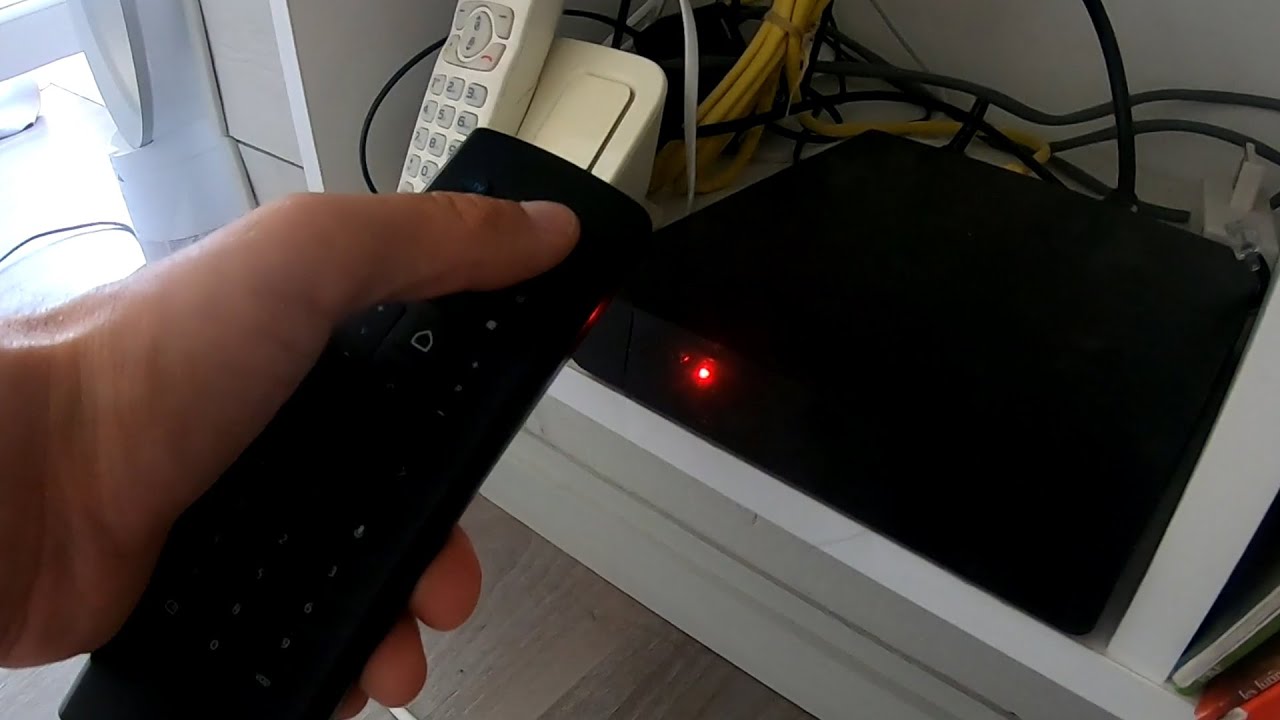 SFR BOX TV Problème de télécommande - association