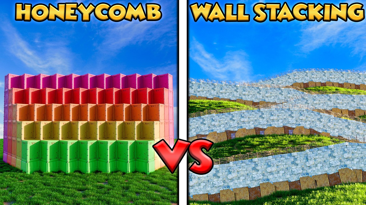 Can Honeycomb Beat Wall Stacking? - Rust