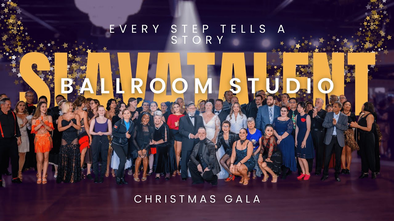 Slavatalent Christmas Ballroom Dance Showtime | Ottawa Dance Studio | Competitive & Social Dancing