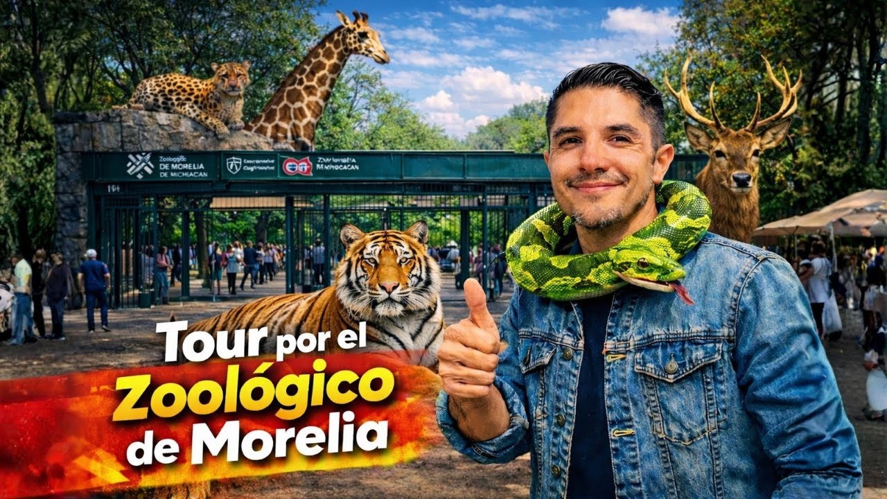 ¿Vale la pena el Zoológico de Morelia? Te mostramos todo 👀🐒