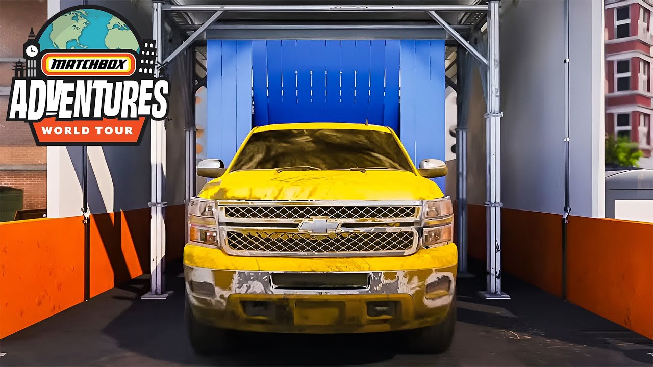 Mason und Kayla James retten einen Alligator aus der Waschanlage 🐊 🚗🧼 @HotWheelsDeutschland