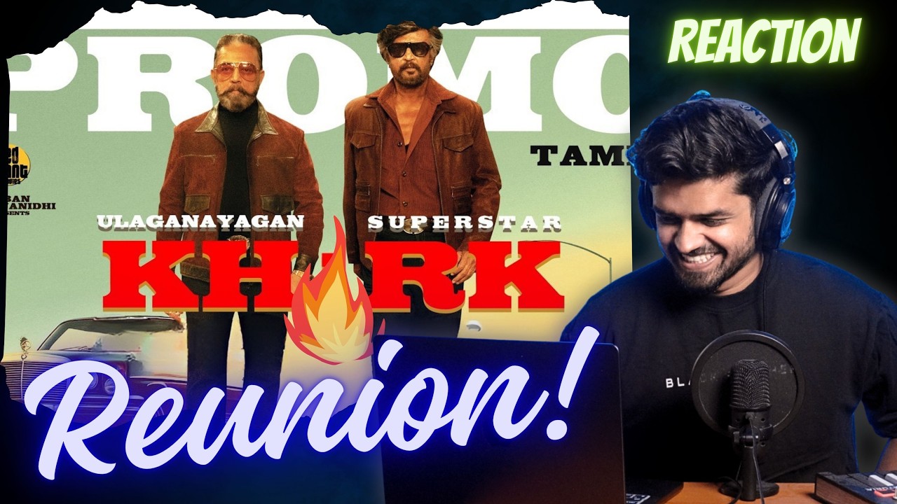 KH x RK Reunion Reaction - VINTAGE💥| Kamal Haasan | Rajinikanth | Nelson | Anirudh | Red Giant