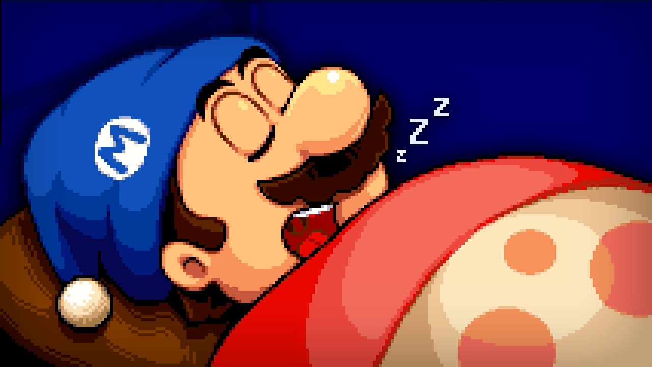 5 HOURS of Super Mario Game Facts to Fall Asleep to