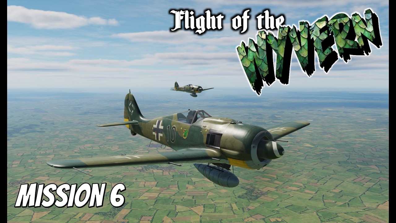 Flight of the Wyvern - DCS World FW190 mission 6