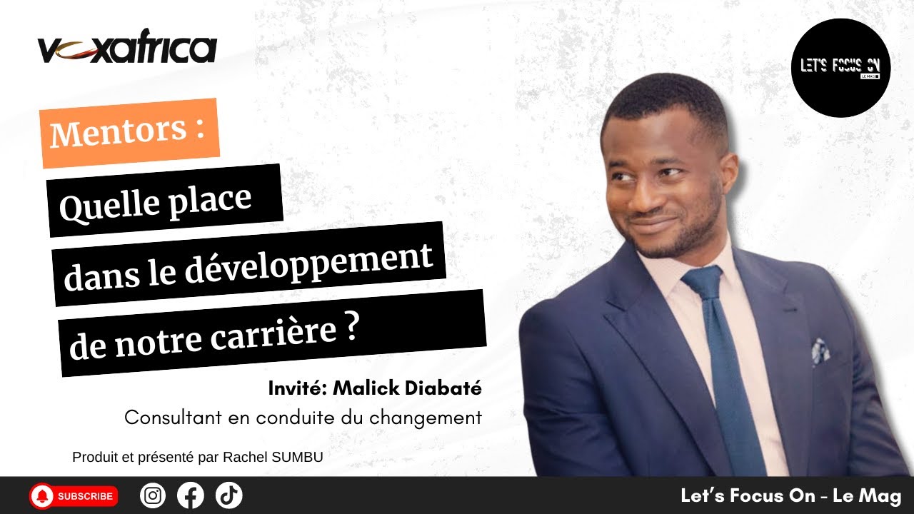 Malick Diabat&eacute; - Pr&eacute;sident de l'ABC - Mentors, 