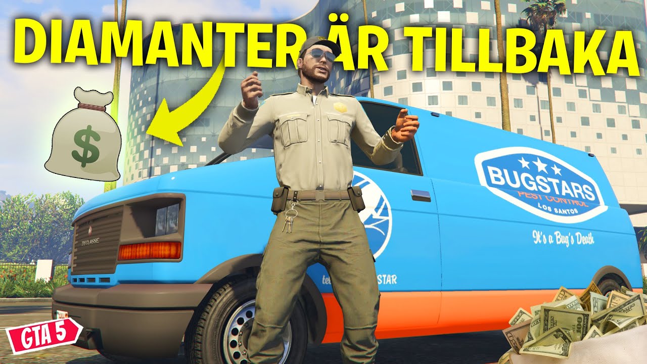 GTA 5 ONLINE - DIAMANTER ÄR TILLBAKA I CASINOT *STARTAR NY HEIST & CEO JOBB*
