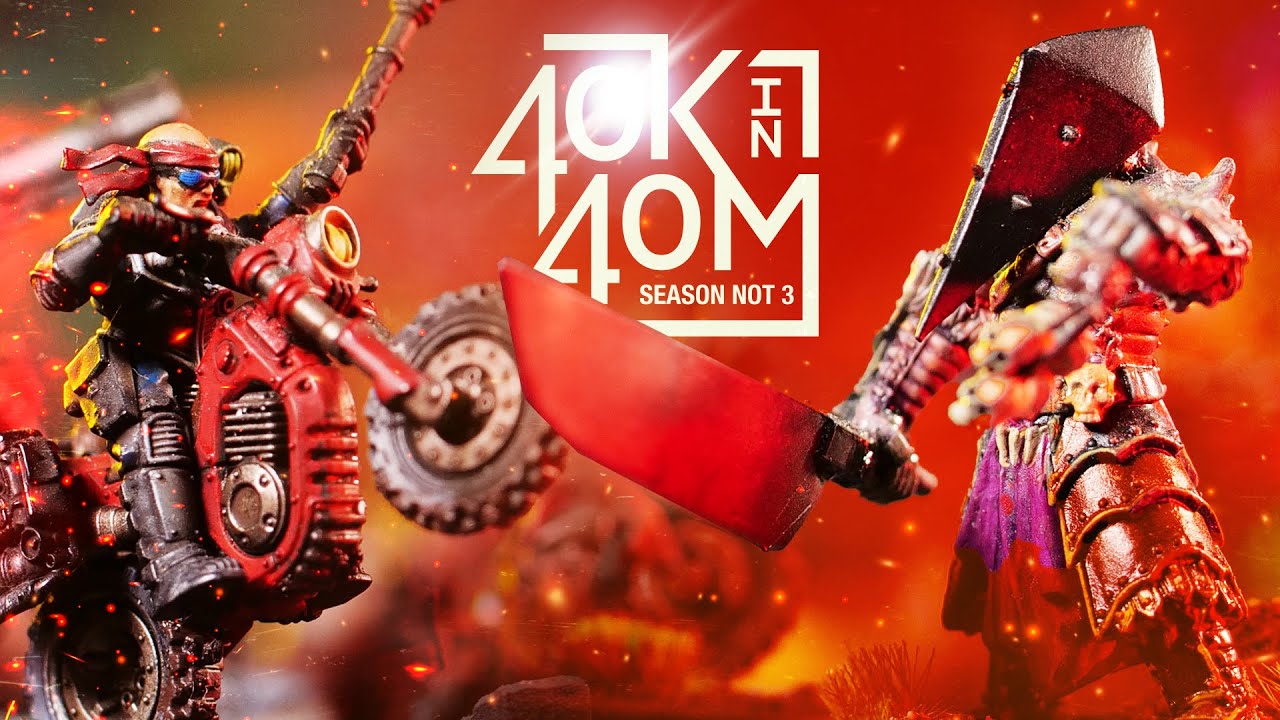 Drukhari vs Genestealer Cult. The Return of JT. Warhammer 40K in 40m.