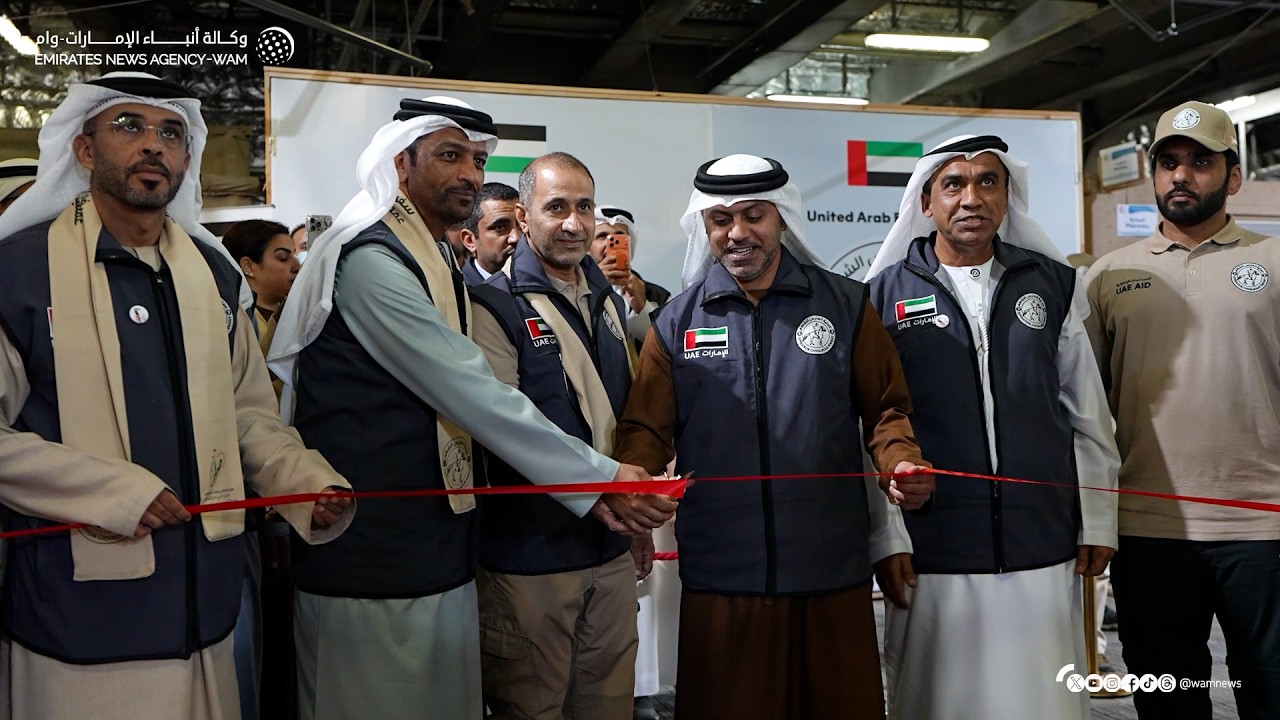 سفير الإمارات لدى مصر يفتتح قسم الغسيل الكلوي بالمستشفى الإماراتي العائم في العريش