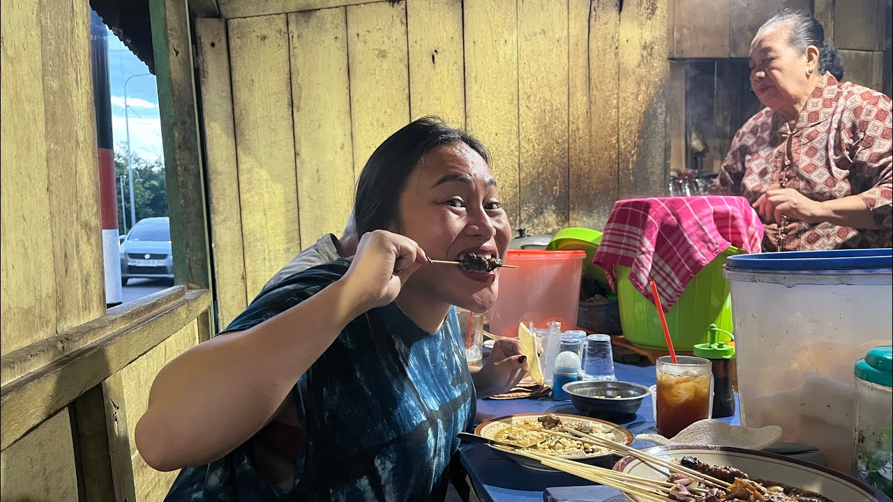 BAR TUKU ES TELER DELOK DEKOR WES DADI GAES, LANJUT MAKAN SATE KAMBING 🤣