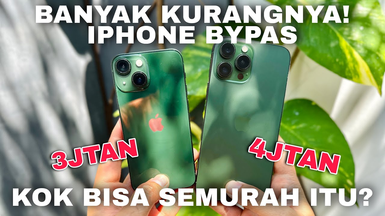 Tonton ini Sebelum Beli iPhone! Apa itu iPhone Bypass dan kekurangan iPhone Bypass di 2025