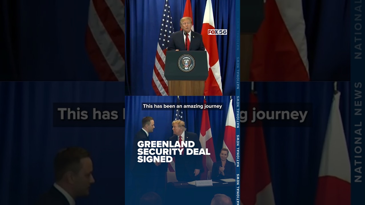 Трамп присоединяется к Гренландии и Дании для подписания соглашения о безопасности