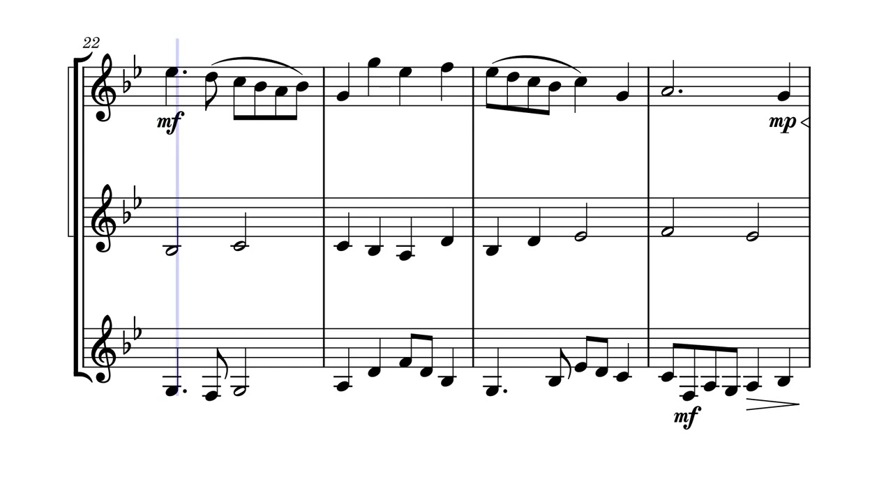 Forgotten Hero's Theme Composition for Clarinet Trio