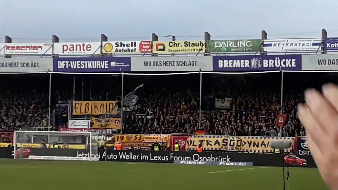 VfL Osnabrück : Dynamo Dresden am 15.12.2019