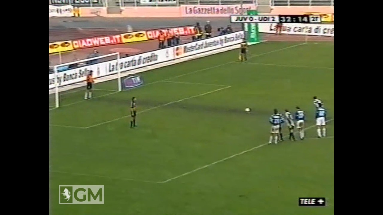 Juventus - Udinese 1-2 (01.11 2000) 4a Andata Serie A.