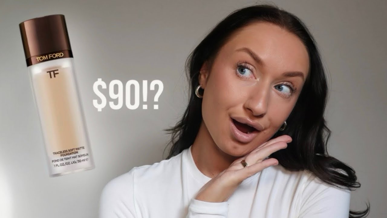 THE MOST EXPENSIVE FOUNTATION I'VE TRIED | Tom Ford Traceless Soft Matte Review + Wear Test
