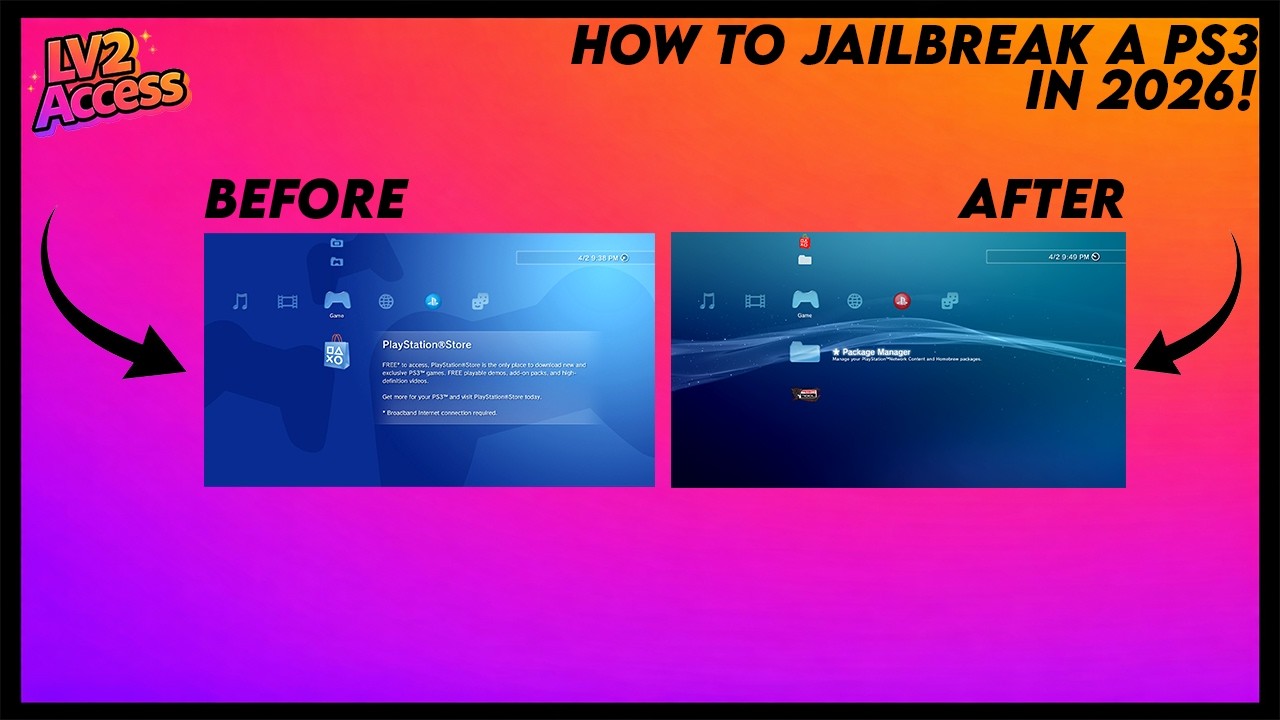 [NEW/UPDATED] How to Jailbreak a PS3 in 2026