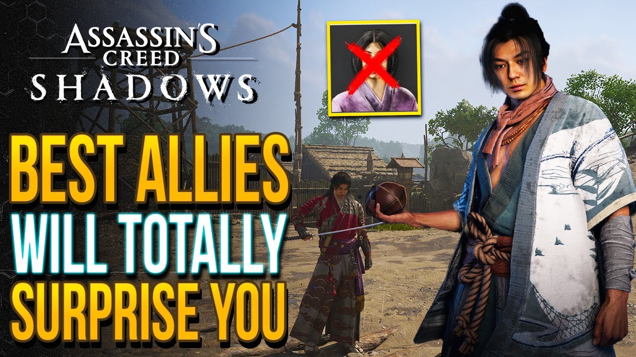 AC Shadows - Best & Worst Allies Will Totally Suprise You (AC Shadows Tips & Tricks)