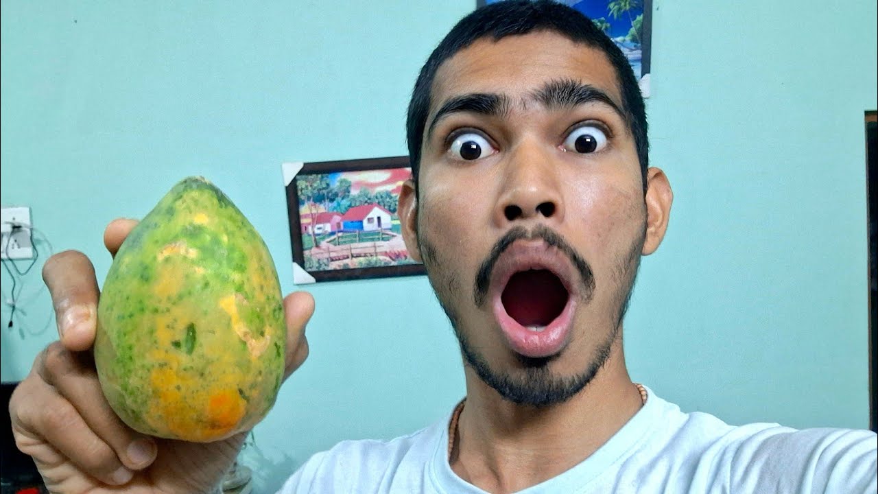 Itna Tasty Papita 😯 Dadi Ne Aur Todne Bhej Diya