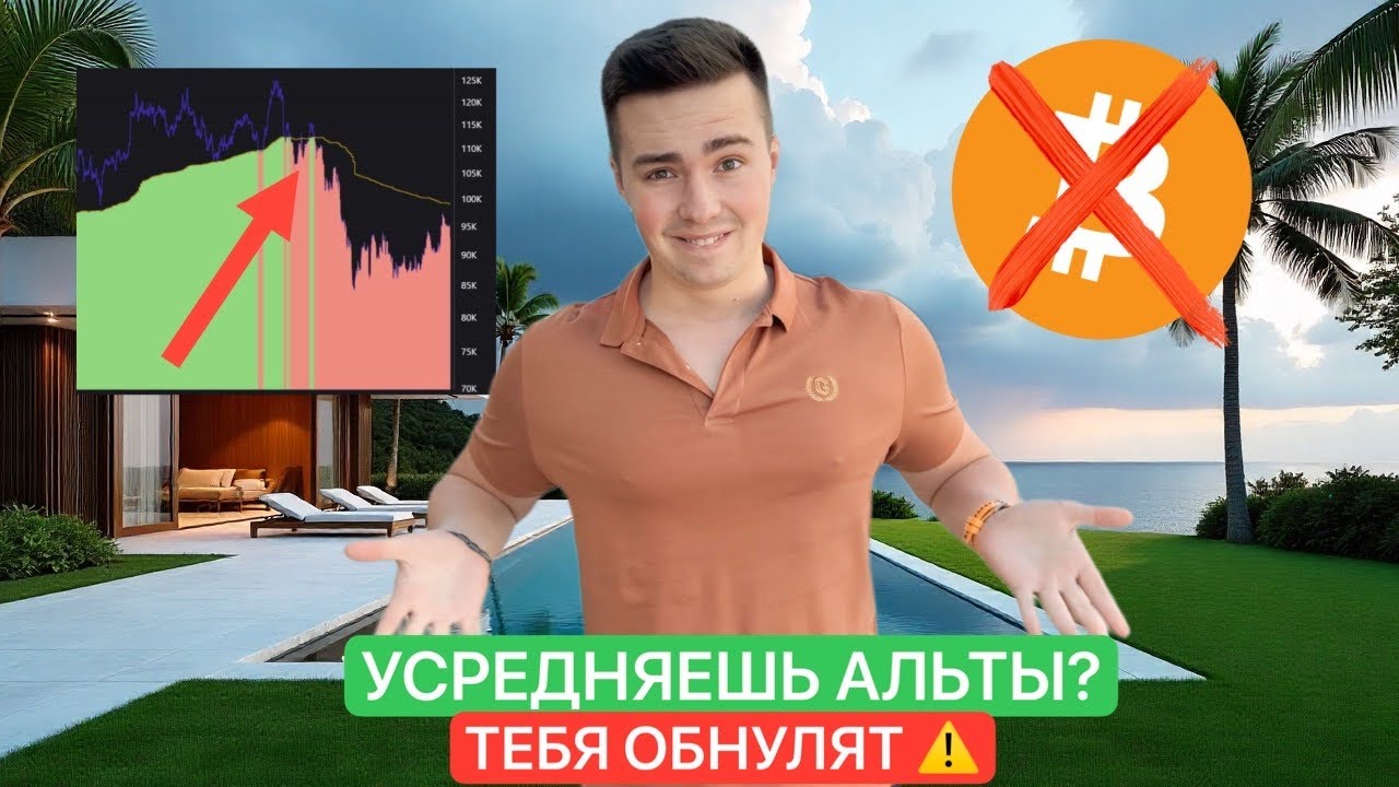 🚨УСРЕДНЯЕШЬ АЛЬТЫ? ОБНУЛИШЬСЯ | УДАР ПО BTC