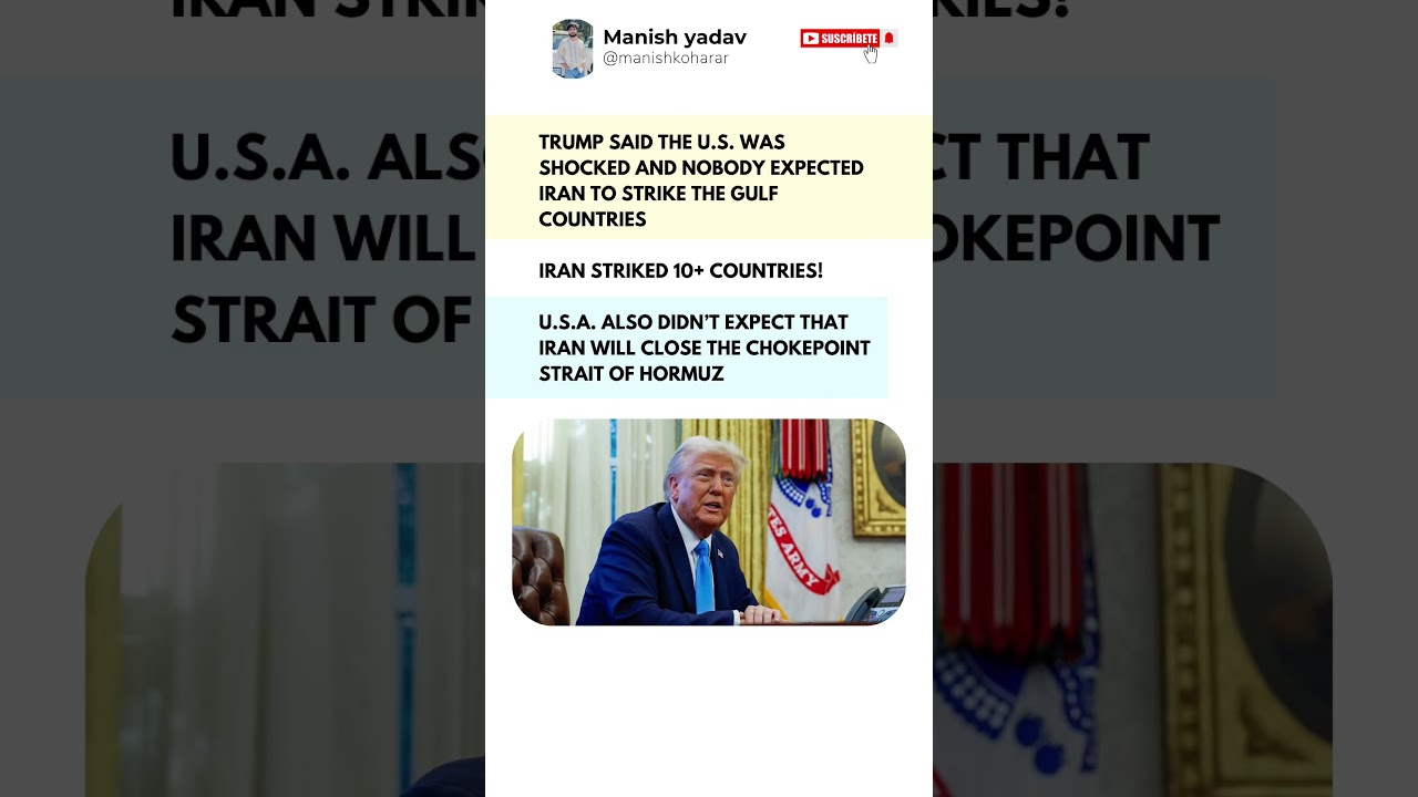 Strait of Hormuz Closed! Trump Reacts to Iran Striking Multiple Nations