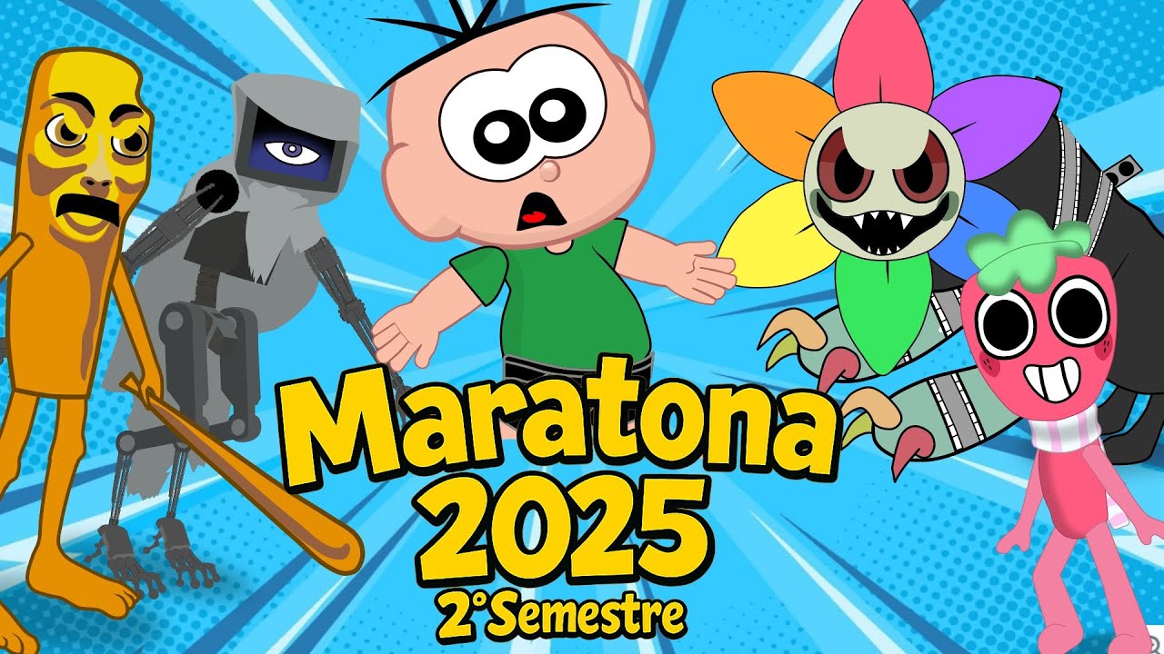 Cebolinha MARATONA 2° Semestre 2025 com ROUBE UM BRAINROT, Dandy's World