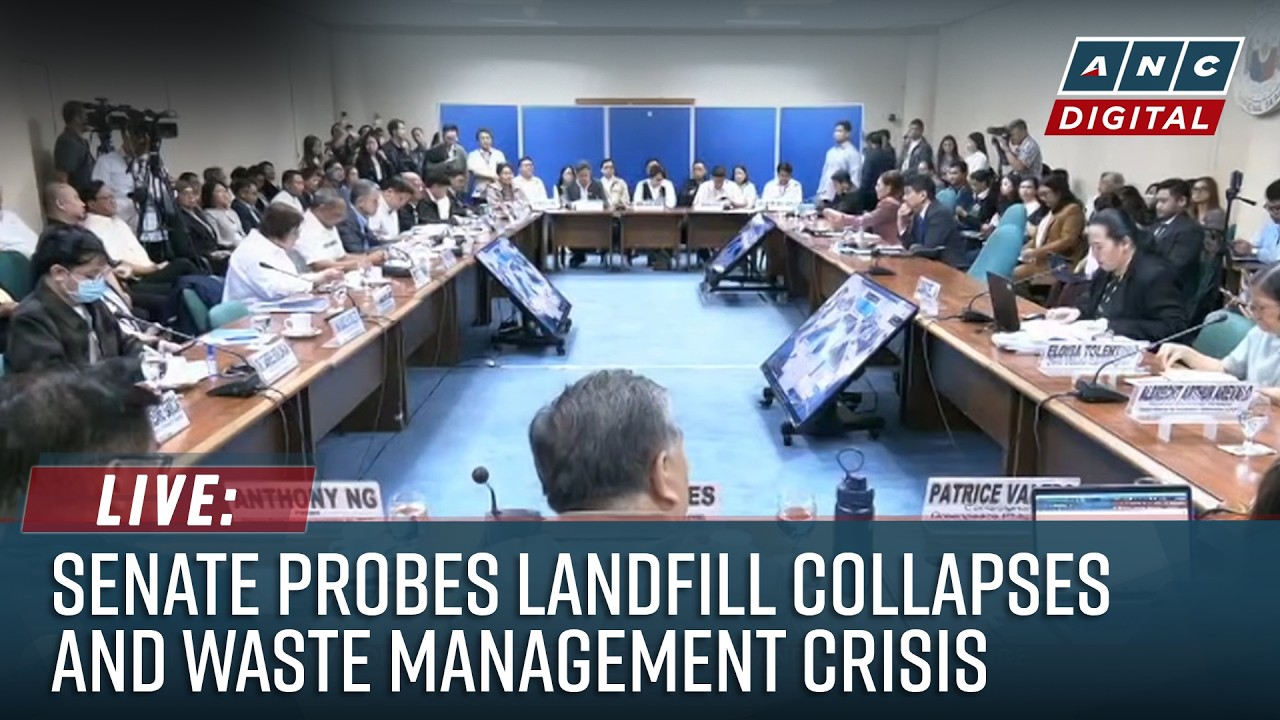 LIVE: Senate probes landfill collapses and waste management crisis | July 20, 2026