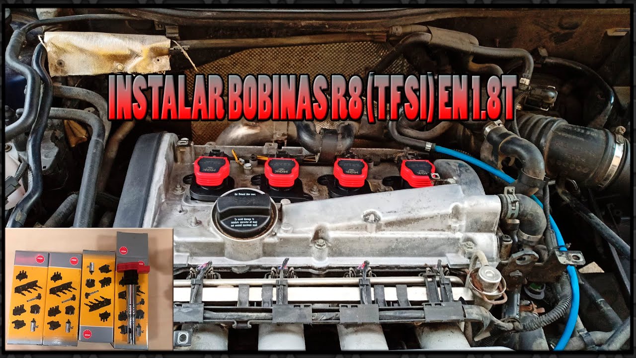 INSTALAR BOBINAS R8 TFSI EN 1.8T | MILO